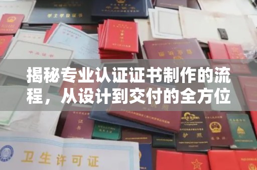 建华揭秘专业认证证书制作的流程，从设计到交付的全方位指南